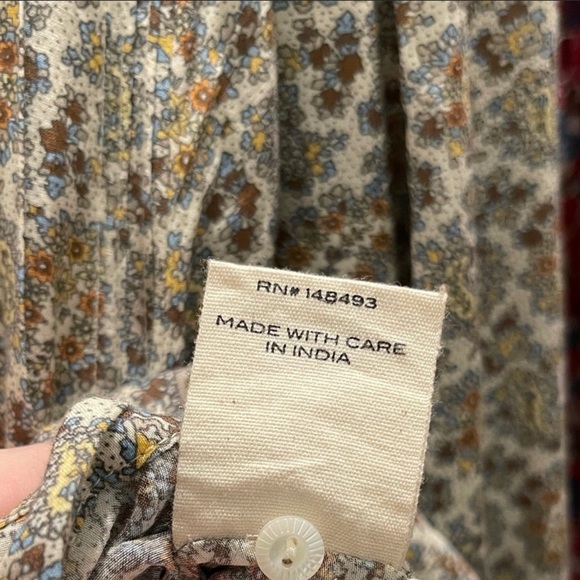 NWT DOEN Rosamund Dress, size XS. - Picture 7 of 8